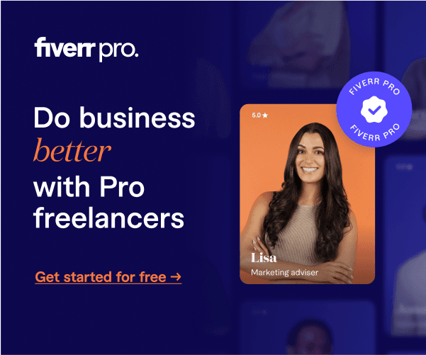 Hire Professional Freelancers on Fiverr